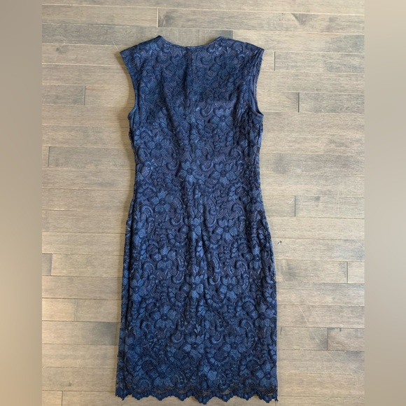 Blue Jolie Lace Dress Size S - Picture 4 of 6